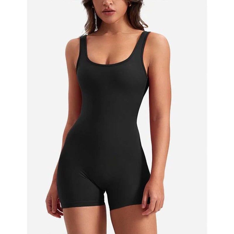 Soul Sanctuary Athletic Jumpsuit – Tummy Control Yoga & Gym One-Piece