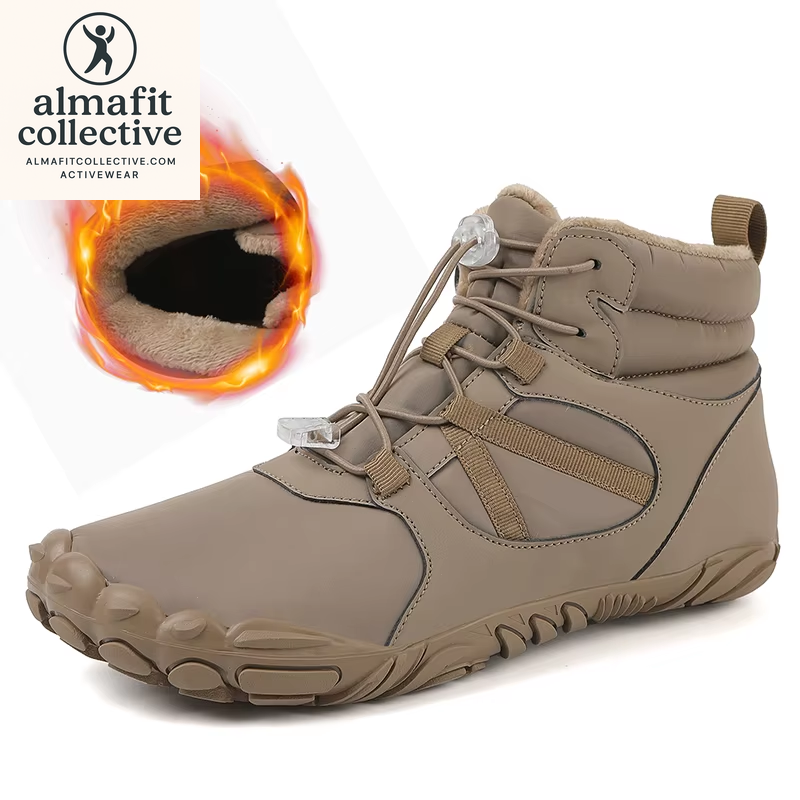 Barefoot Hiking Shoes – Wide Toe Box, Waterproof & Cold-Resistant, Breathable Unisex Fit