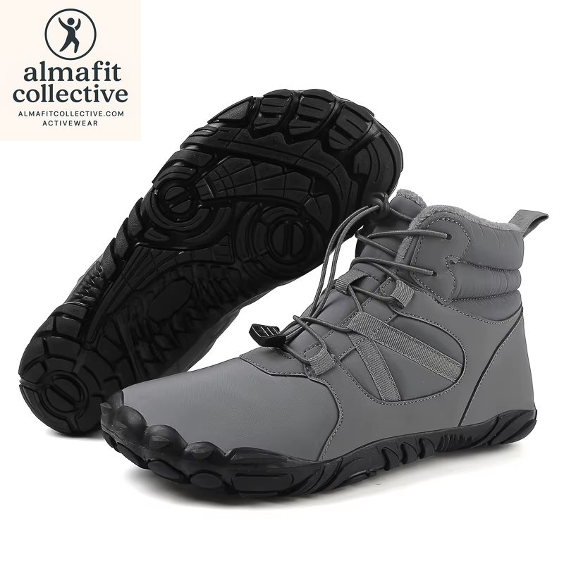 Barefoot Hiking Shoes – Wide Toe Box, Waterproof & Cold-Resistant, Breathable Unisex Fit