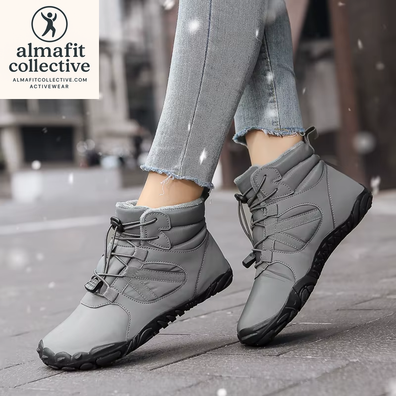 Barefoot Hiking Shoes – Wide Toe Box, Waterproof & Cold-Resistant, Breathable Unisex Fit