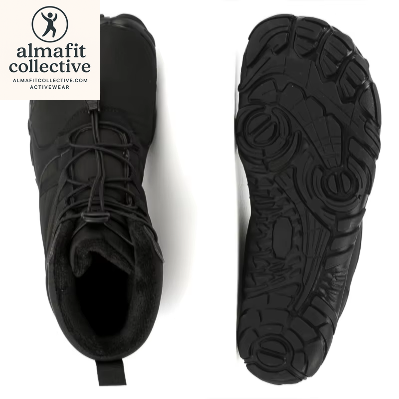 Barefoot Hiking Shoes – Wide Toe Box, Waterproof & Cold-Resistant, Breathable Unisex Fit